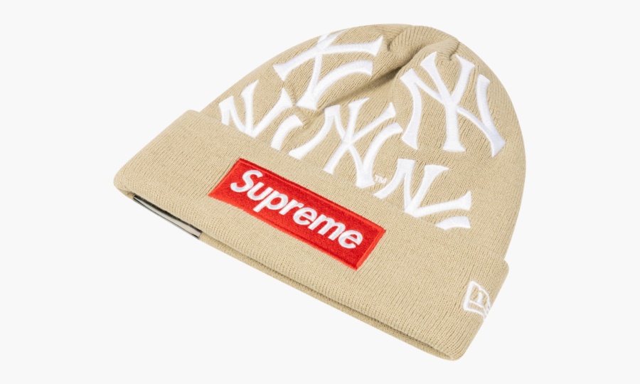 Supreme New York Yankees Box Logo New Era FW 21 Red - Stadium Goods